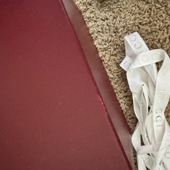 Authentic Gucci empty boxes/bag packaging bundle in classic burgundy tones. - Picture 8 of 15